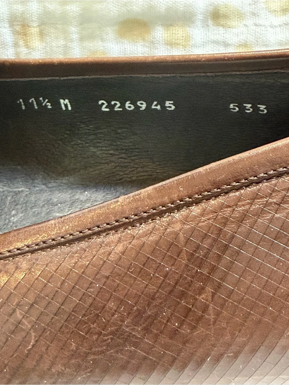 Mezlan brown leather